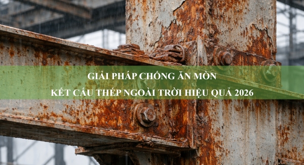 Giải pháp chống ăn mòn kết cấu thép ngoài trời hiệu quả 2026